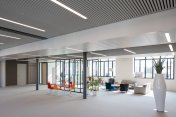 [INTERALU - Plafond métallique chauffant-rafraîchissant Interalu pour bâtiment tertiaire : SAPP ceiling®]