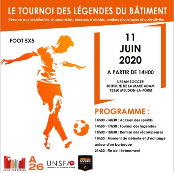 Le Tournoi des Légendes du Bâtiment