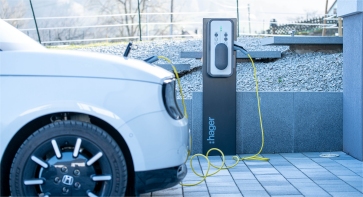 [HAGER - Découvrez les bornes de charge pour véhicules électriques de Hager]