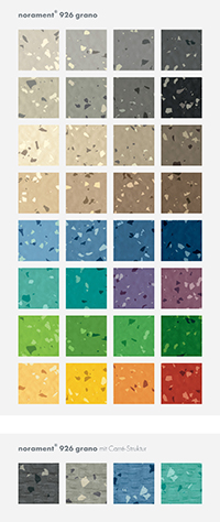 norament® grano : nouvelle palette de couleurs