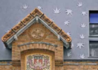 Décor spécial de feuilles Adrien Robain Architecte