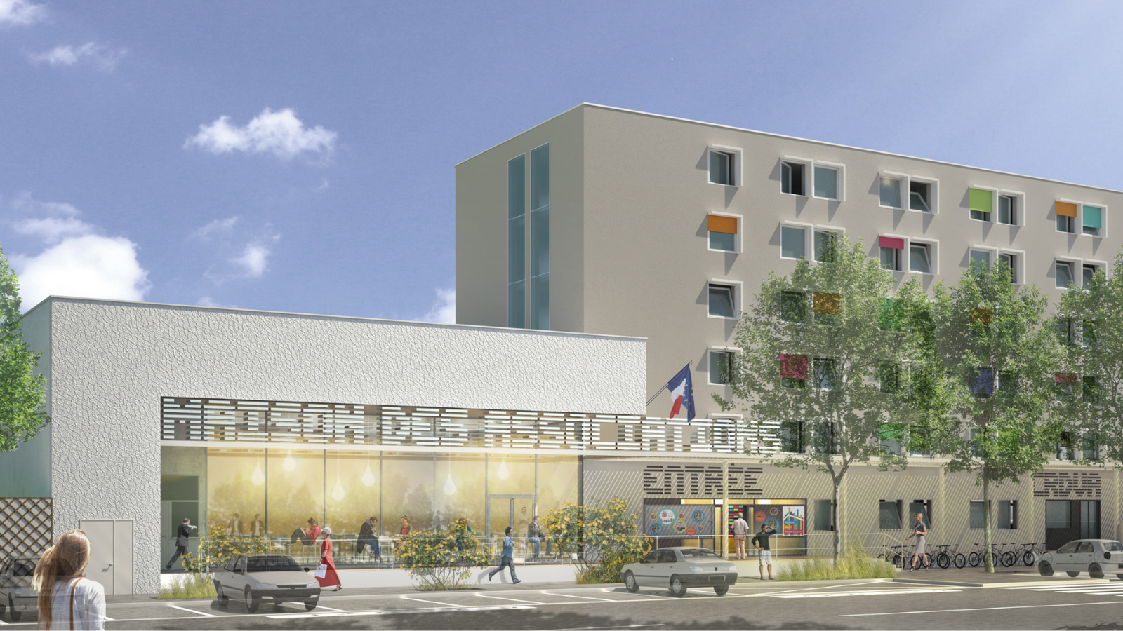 Visite architecturale – La visite de la MAISON DES ASSOCIATIONS mettra en avant les solutions d’isolation acoustique et anti-vibratile de la salle de conférence avec En lieux et places à Dijon (21) – Mardi 24 Mars à 18h