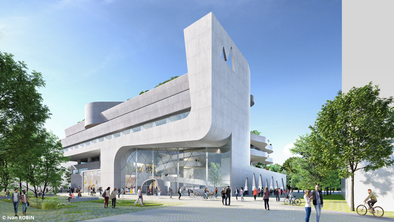Visite architecturale – Campus ESAD avec l’agence Jean-Pierre LOTT à Reims (51) – Mardi 2 Juin à 18h